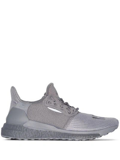 Shop Adidas Originals Adidas By Pharrell Williams Adidas X Pharrell Williams Hu Prd Sneakers - Grey