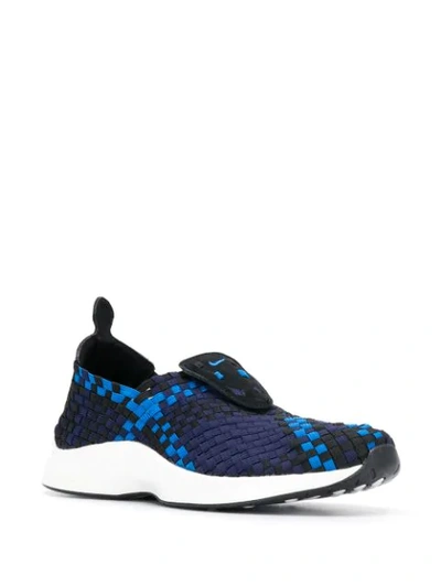 Shop Nike Air Woven Sneakers In Blue