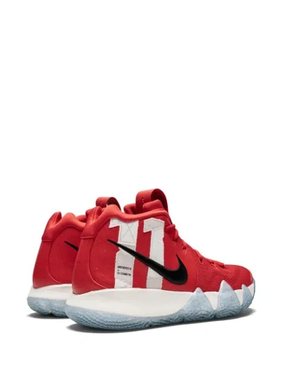 Shop Nike Kyrie 4 "boston University" Sneakers In Red