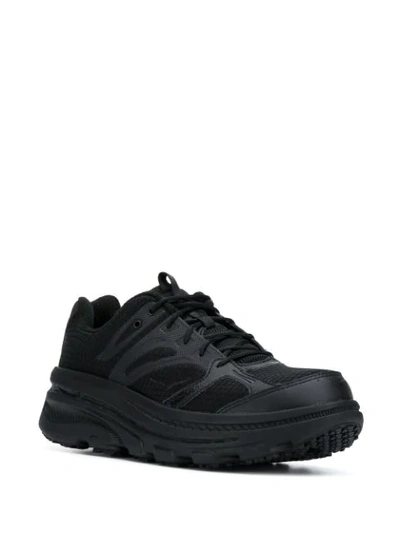 Shop Hoka One One Bondi Sneakers In Black