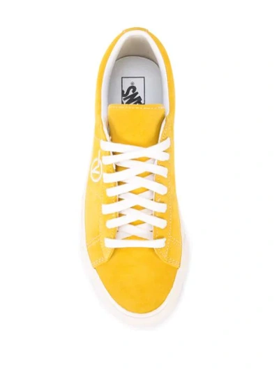 Shop Vans Anaheim Factory Sid Dx Sneakers In Yellow