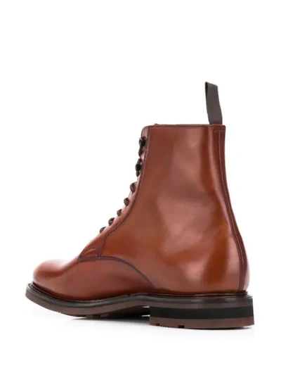 Shop Church's Lace-up Ankle Boots In Brown