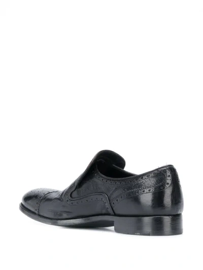 Shop Alberto Fasciani Elias Loafers In Black