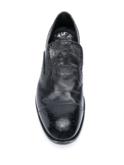 Shop Alberto Fasciani Elias Loafers In Black