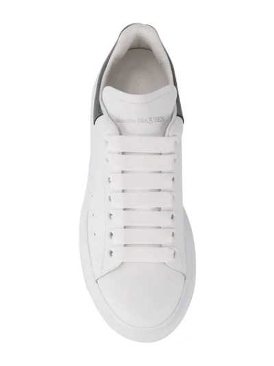 Shop Alexander Mcqueen Oversized Sneakers In White