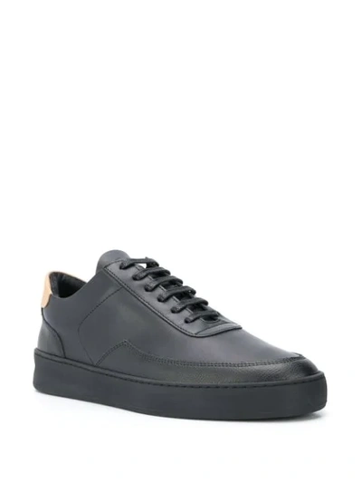 Shop Filling Pieces Sneakers Mit Schnürung In Black