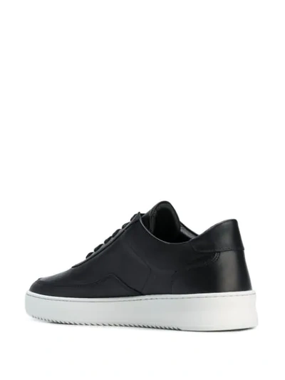 Shop Filling Pieces Low-top Sneakers In Black