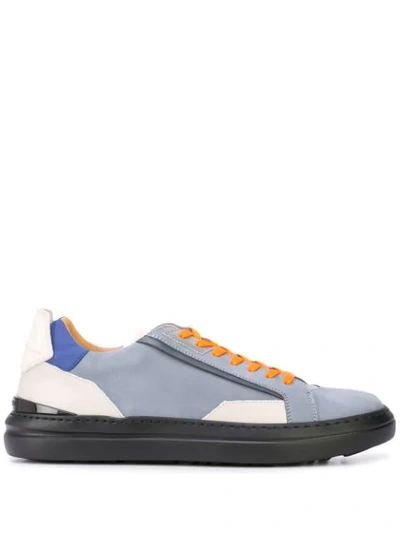 Shop Buscemi Estra Panelled Sneakers In Grey