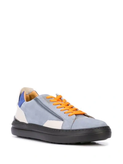 Shop Buscemi Estra Panelled Sneakers In Grey