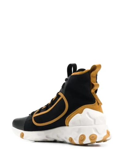 dempen licentie achterstalligheid Nike React Ianga 10th Collection Trainers In Black Wht Wheat Phan | ModeSens