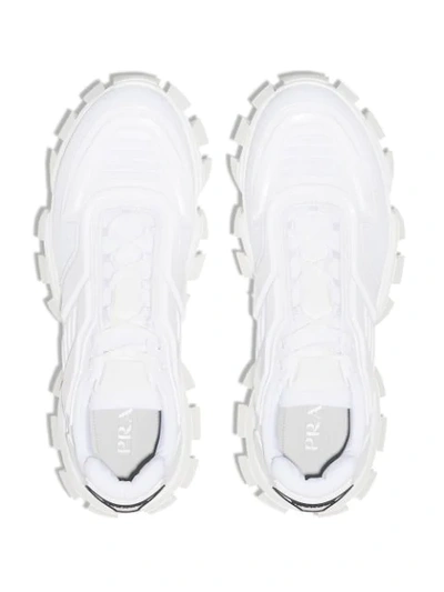 Shop Prada Cloudbust Low-top Sneakers In F0009  Bianco
