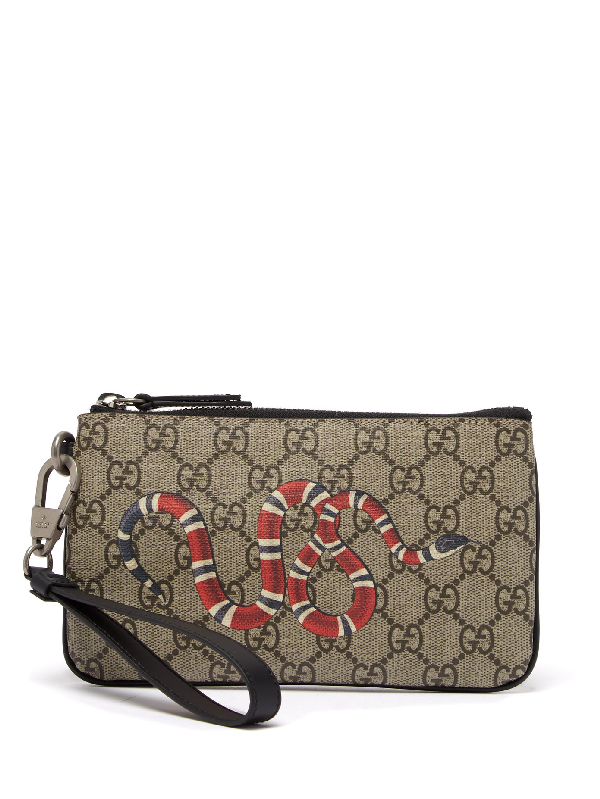 kingsnake print gg supreme pouch