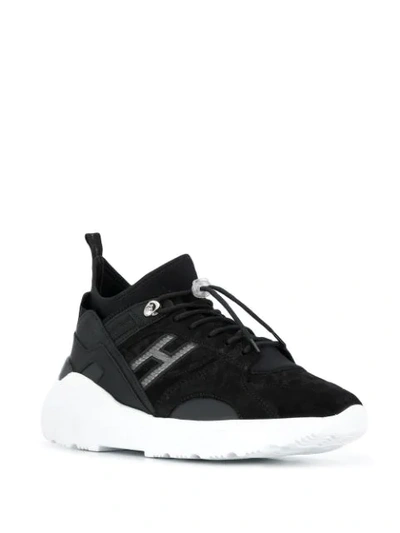 Shop Hogan Active One Sneakers In Black