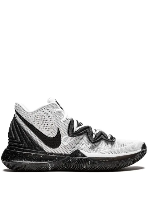 Nike Kyrie 5 High Top Sneakers In White 