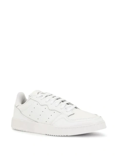 Shop Adidas Originals Supercourt Low-top Sneakers In White