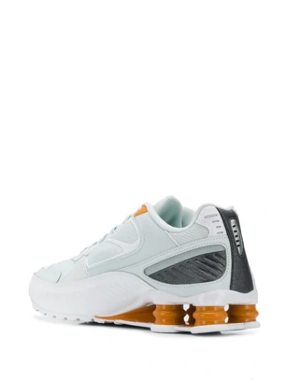 Shop Nike Shox Enigma 9000 Sneakers In Green ,white