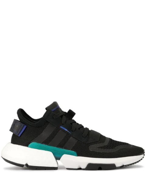 adidas originals pod trainers black