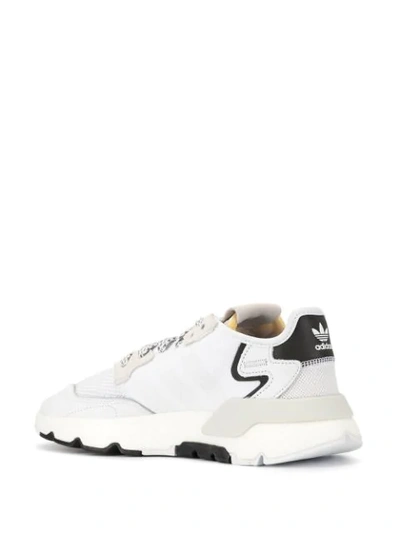 Shop Adidas Originals Nite Jogger Low-top Sneakers In White