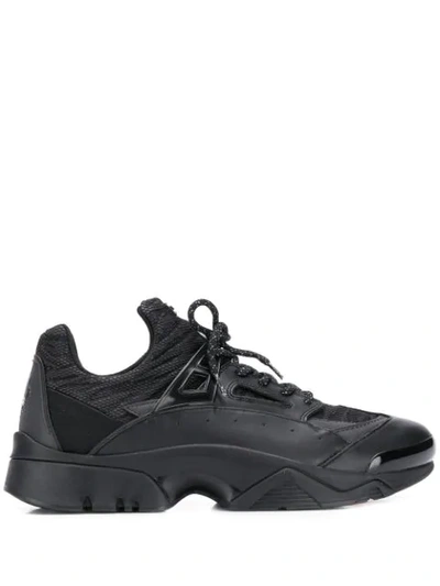 Shop Kenzo 'sonic' Sneakers In Black