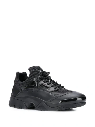 Shop Kenzo 'sonic' Sneakers In Black