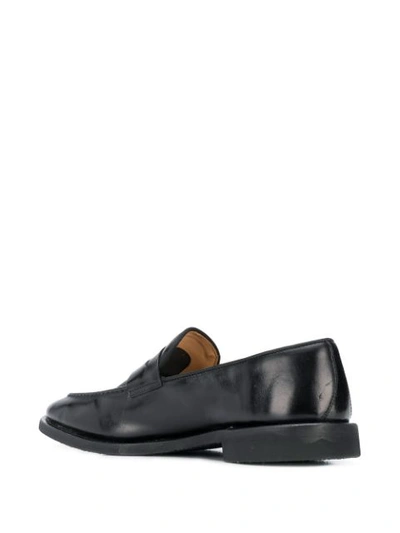 Shop Alberto Fasciani Slip-on Loafers In Black