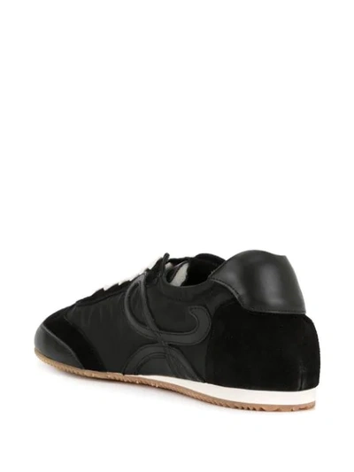 Shop Loewe Ballet Runner Sneakers In Black