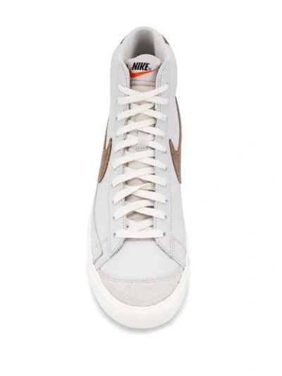 Shop Nike Blazer Mid 77 Vintage Sneakers In White