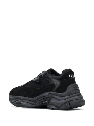 Shop Ash Atomic Chunky-sole Sneakers In Black