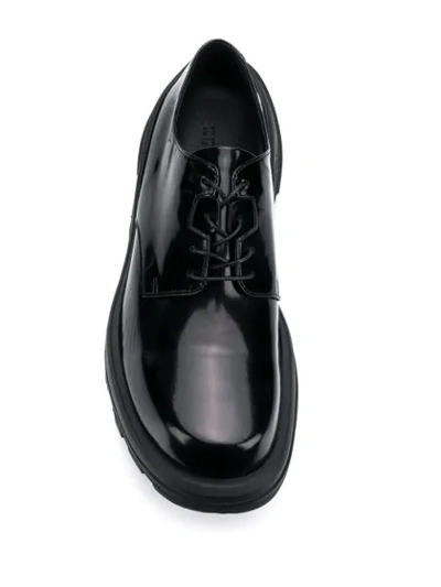 Shop Alyx Lug-sole Derby Shoes In Black