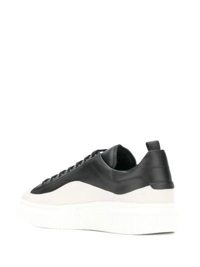 Shop Officine Creative Sneakers Mit Kontrastsohle In White ,black