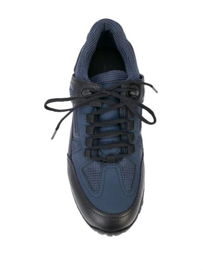 Shop Maison Margiela Low-top Sneakers In Blue