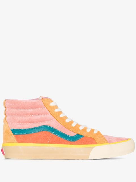 yellow vans high tops womens