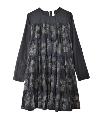 Shop Merlette Soliman Embroidered Dress In Black