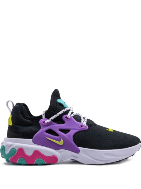 yellow nike presto react