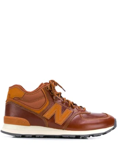 New Balance Mh574v1 Sneakers In Brown | ModeSens