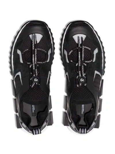 Shop Dolce & Gabbana Sorrento Treck Low-top Sneakers In Black