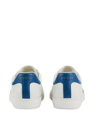 Shop Gucci Ace Sneakers With  Tennis In White