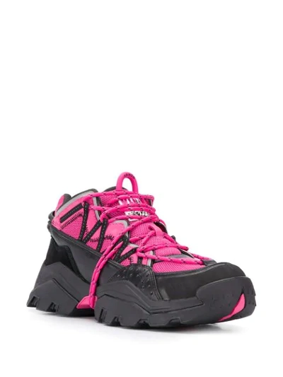 Shop Kenzo Inka Low-top Sneakers In Pink