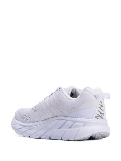 Shop Hoka One One Chunky Sole Sneakers In White