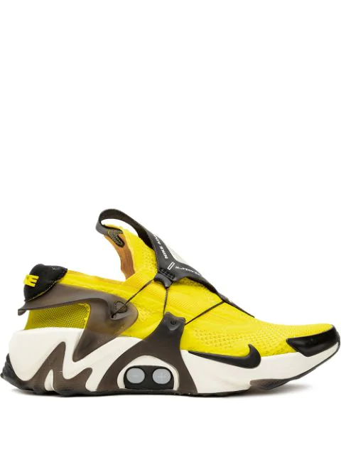 yellow huarache sneakers