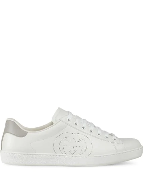 gucci white trainers mens