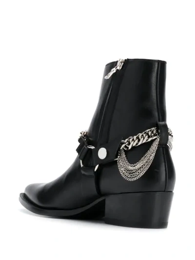 Shop Amiri Stivali Boots In Black