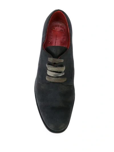 Shop A Diciannoveventitre Klassische Derby-schuhe In Black