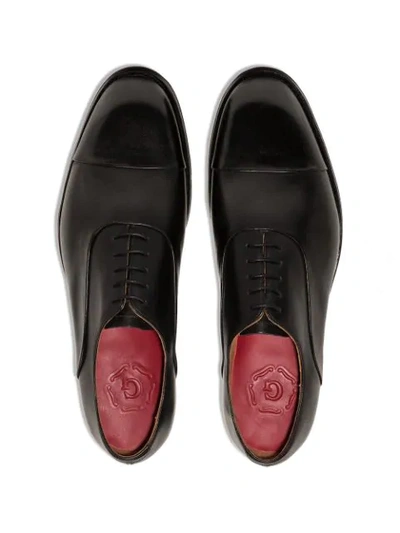 Shop Grenson Bert Oxford Shoes In Black