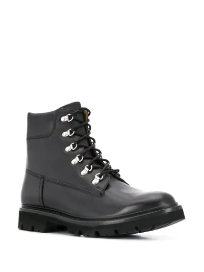 Shop Grenson Lace-up Boots In Black