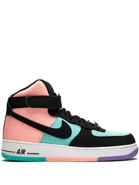 pink air force high top