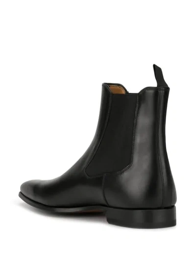 Shop Magnanni Locked Slip-on Boots In Black