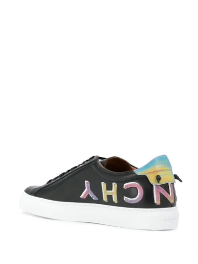 REVERSE LOGO LOW-TOP SNEAKERS