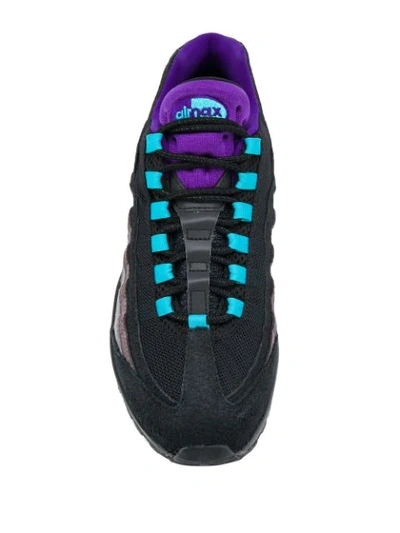 Shop Nike Air Max 95 Lv8 Sneakers In Black