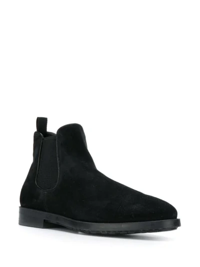 Shop Officine Creative Elasticated Panel Boots In Black